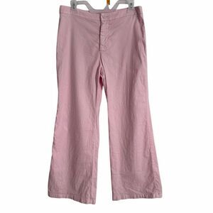 120% Lino Pink Linen Pants 44